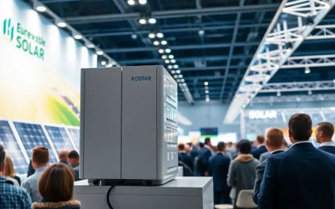 Kostar Launches Innovative Solar Storage Solutions at Intersolar Europe 2025