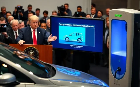 Trump Orders Freeze on Electric Vehicle Charging Station Funds, Prompting Multistate Lawsuit