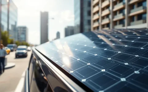 New Solar Technology Achieves 8.7% Efficiency in Electric Vehicle Power Conversion