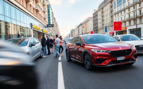 China's Automobile Sales Surge in Europe Amidst Competitive Market Dynamics