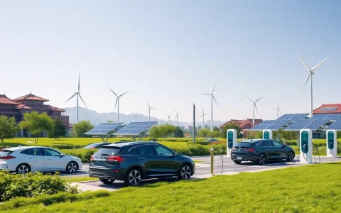 Development of Green Microgrid for Electric Vehicles in Shanxi Province