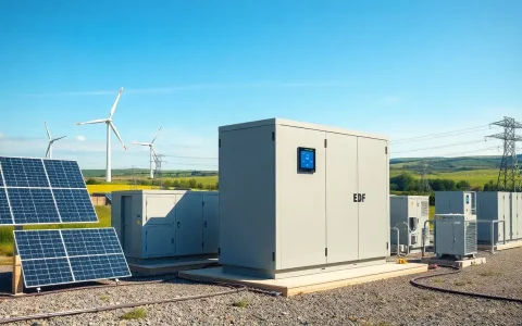 EDF Partners with Wärtsilä for Two New Battery Storage Projects in the UK