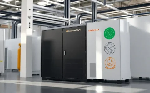 Canadian Solar's e-STORAGE Achieves New Fire Safety Standards with SolBank 3.0
