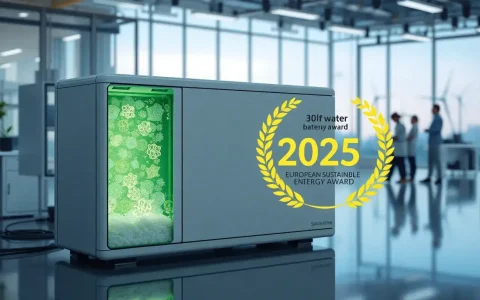 Dutch Saltwater Battery Innovation Receives 2025 European Sustainable Energy Award