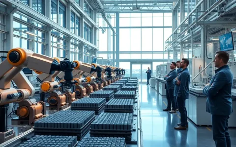 Dürr and Grob Unveil Innovative Concept Factory for Lithium-Ion Battery Cell Production