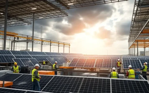 US Solar Manufacturing Surge Faces Uncertain Future Amid Potential Loss of Energy Incentives