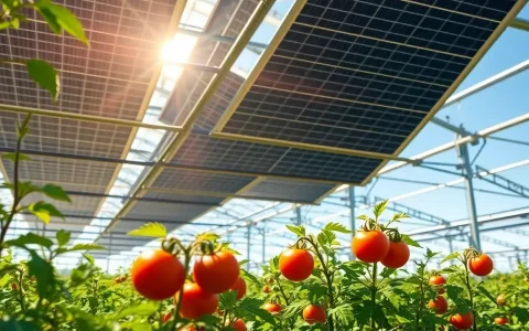 Solar Panels Enhance Tomato Growth Through Tailored Light Filtering at NREL