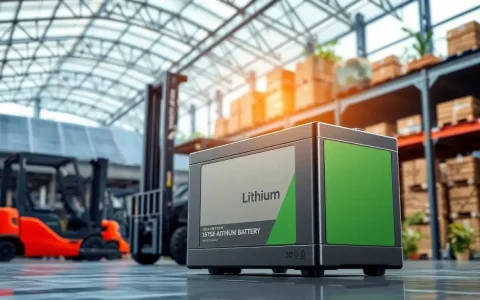 The Role of Lithium Forklift Batteries in Advancing Sustainability in Material Handling