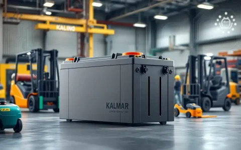 Kalmar Introduces Next-Generation Lithium-Ion Battery Technology for Electric Equipment