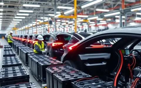 China's New Energy Vehicle Production Soars Amid Rising Demand for High-Efficiency Electric Batteries