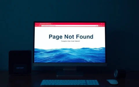 Page Not Found: Error Message from Guangzhou Daily Ocean Network