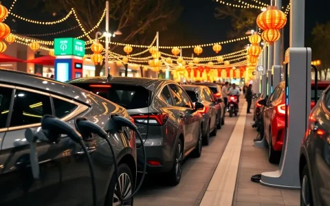 Record 18% Increase in New Energy Vehicle Charging During Golden Week Opening Day