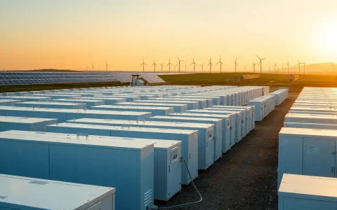 China's Giant Lithium-Ion Battery Storage Project Set to Become a Key Player in National Green Energy Strategy