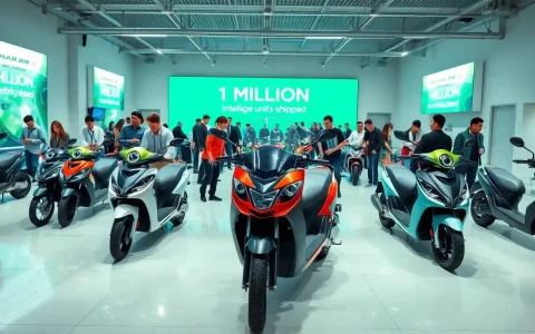 Smart Electric Vehicle Company Achieves Milestone of 1 Million Units Shipped, Continues to Lead in Intelligent Two-Wheeled Vehicle Market