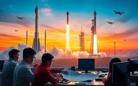 China Dominates Space Industry as Competitors Falter Amidst Intense Competition