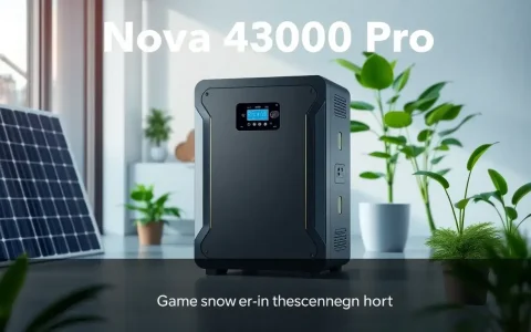 Nova 4000 Pro: A Game-Changer in Smart Energy Storage Solutions