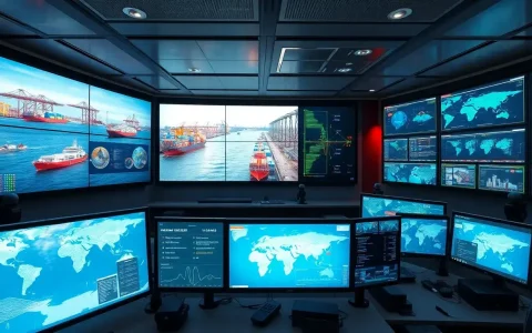 Advanced Visualization System for Maritime Surveillance and Safety Monitoring at Shanghai Ports
