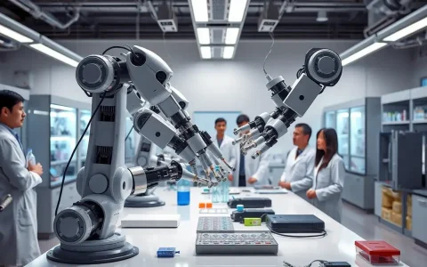 Transformers-Inspired Robotic Arms Boost Production at Local Biotechnology Firm