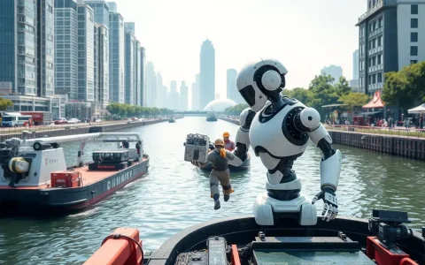 Robots Revolutionizing Labor on the Waterway: The Future of Work in China