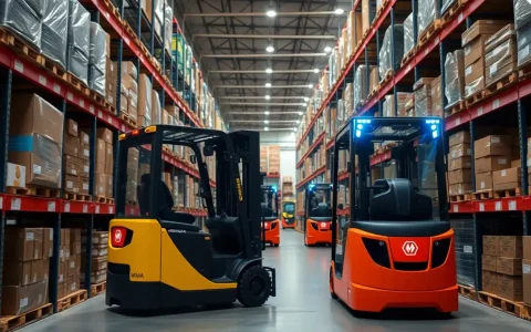 Innovative Solutions for Narrow Aisle and Heavy Load Handling: MiMA Electric Forklifts and AGVs