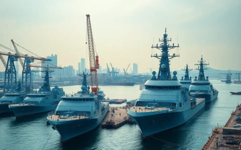 Major Suppliers in South Korea's Shipbuilding and Defense Industries Listed for Sale Amid Expansion Efforts