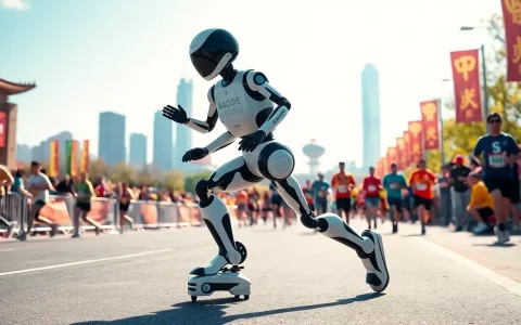 Gaode Unveils Groundbreaking Autonomous Robot at Beijing Yizhuang Half Marathon