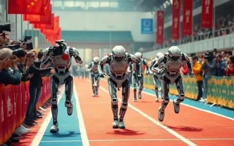 Challenges in China's Humanoid Robot Marathon: Media Hype Meets Reality