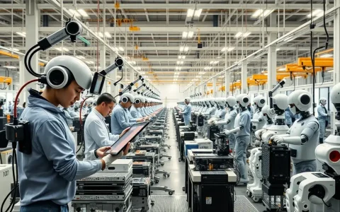 China's AI Industry Sees Rapid Growth with Production of 440,000 Service Robots