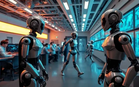 Exploring China's Largest Full-Size Bipedal Humanoid Robot Data Training Center