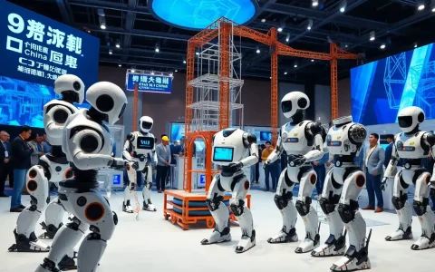 Robots Showcase Versatile Skills at the 9th Digital China Construction Summit